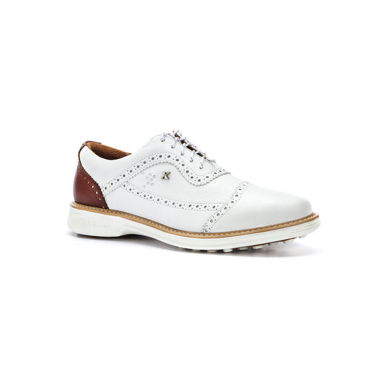 Legacy Hope Spikeless White Honey Golf Shoes