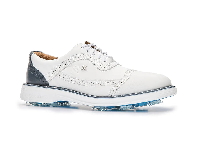 Legacy Hope Pro Spiked Golf Shoes White Blue