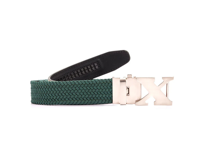 Woven Golf Belt Green